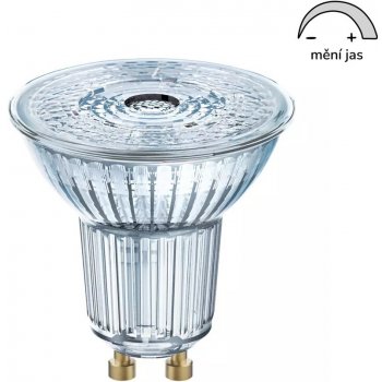 Osram LED žárovka LED GU10 6W = 50W 350lm 4000K Neutrální bílá 36° CRI97 stmívatelné