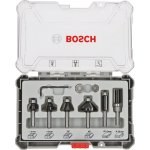 BOSCH 6dílná sada tvárových fréz Trim&Edging s 6mm vřetenem – Zboží Dáma