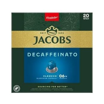 Jacobs Decaffeinato Lungo Nespresso 20 ks