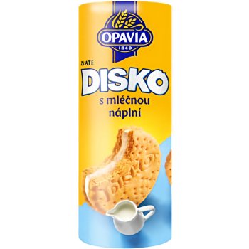 Opavia Disko sušenky s mléčnou náplní 169 g