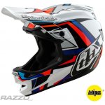 TroyLeeDesigns D4 Composite MIPS Frames White Silver 2025 – Zboží Mobilmania