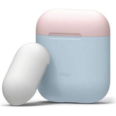 Elago Airpods Silicone Duo Case EAPDO-PBL-PKWH