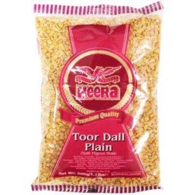 Heera žlutá čočkalLoupaná Toor Dal 0,5 kg – Zboží Dáma