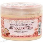 Babička Agafia přírodní sibiřské mýdlo do koupele s květovým nektarem pro péči o tělo a vlasy 500 ml – Sleviste.cz