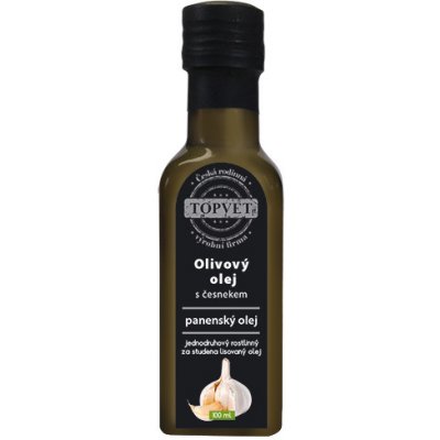 Topvet Olivovy olej s česnekem 0,1 l