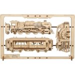 UGEARS 3D puzzle Parní Express 2,5D 79 ks – Hledejceny.cz