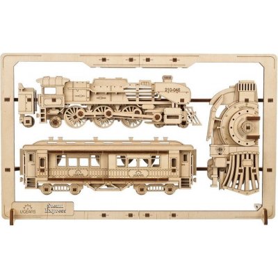 UGEARS 3D puzzle Parní Express 2,5D 79 ks – Hledejceny.cz