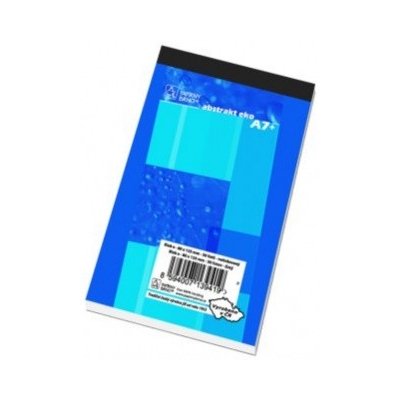 Papírny Brno Poznámkový blok A7 čistý 50 listů – Zbozi.Blesk.cz