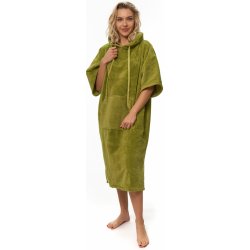 Interkontakt Surfové pončo Olive Green