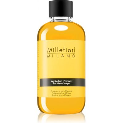 Millefiori Milano Natural Náplň do aroma difuzéru Legni e Fiori d’Arancio 250 ml – Zboží Mobilmania