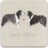 Prostírání Alex Clark Podložka Clever collies 10x10cm