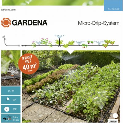 GARDENA Micro-Drip-System Startovací sada pro zavlažování rostlin 13015-20 – Zboží Mobilmania