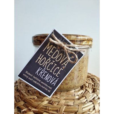 Zahrádka u Tomíků Medová hořčice křenová 180,00 kg – Zbozi.Blesk.cz