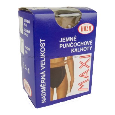 Hoza Nadměrné punčochové kalhoty D06 1003 hnědá – Zboží Dáma