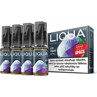 Ritchy Liqua MIX 4Pack Ice Fruit 10 ml 3 mg – Zbozi.Blesk.cz