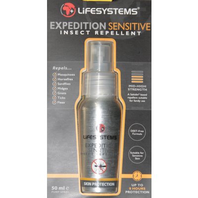 Lifesystems Expedition repelent 50+ spray 50 ml – Zbozi.Blesk.cz