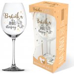 Nekupto Sklenice na víno Babička náš anděl strážný 440 ml – Hledejceny.cz