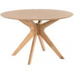 Somcasa Dubový kulatý Carmel 120 cm – Zboží Mobilmania