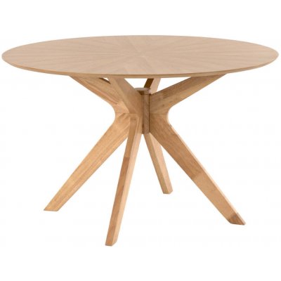 Somcasa Dubový kulatý Carmel 120 cm – Zboží Mobilmania