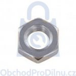 Matice šestihranná nízká 17H, DIN 936, nerez A2 M8, balení 1 ks – Zboží Mobilmania