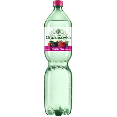 Ondrášovka Minerální voda jemně perlivá s příchutí lesní plody pet láhev 1,5 l – Hledejceny.cz