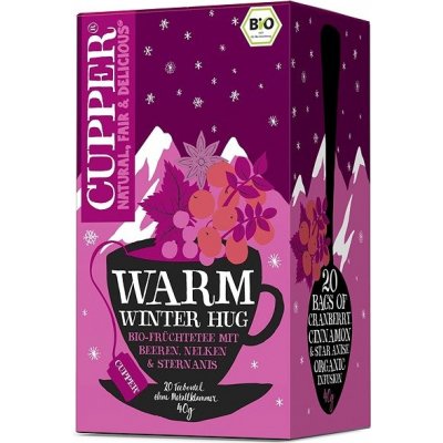 Cupper BIO Warm Winter Hug 20 x 2 g – Zboží Mobilmania