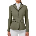 Equestrian Stockholm Sako Classic Striking Valley dámské olive green – Zboží Dáma