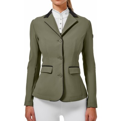 Equestrian Stockholm Sako Classic Striking Valley dámské olive green – Zboží Dáma