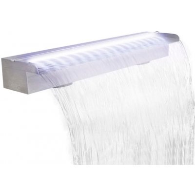 vidaXL bazénová fontána s LED nerez 90 cm – Zboží Dáma