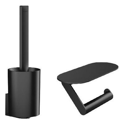 Hansgrohe WallStoris 27969670 doplňky pro wc černá – Sleviste.cz