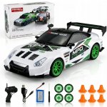 Hikey Dálkově ovládané autopro driftování 4x4 s LED osvětlením 1:24 – Zboží Dáma