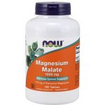 Now Foods Magnesium Malate hořcík malát 1000 mg 180 tablet – Hledejceny.cz