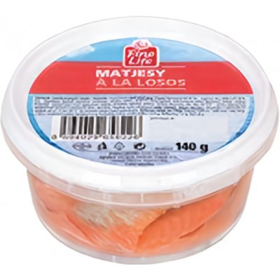 Fine Life Matjesy a la losos (pevný podíl 3x84g) 3 x 140 g – Zboží Dáma