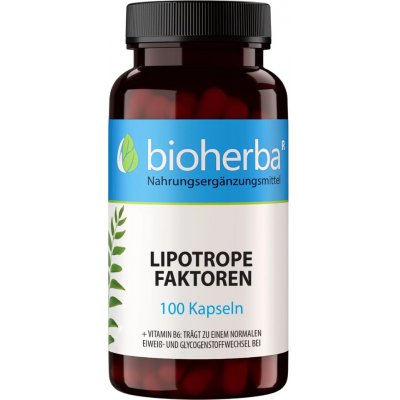 Bioherba Lipotropní faktory 100 kapslí – Hledejceny.cz