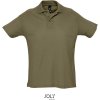 Pánské Tričko SOL's Collection polokošile Summer II krátký rukáv COT-25134254900 Army zelená