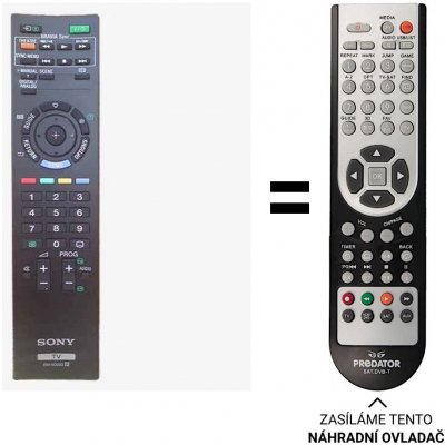 Dálkový ovladač Predátor Sony KDL-40BX400 – Zboží Živě
