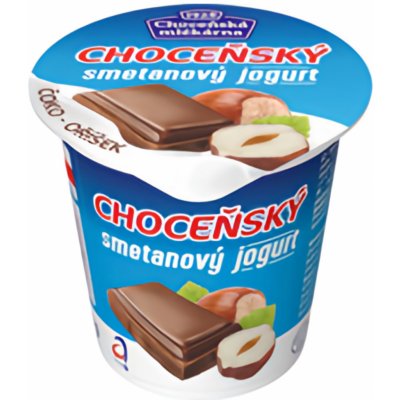 Choceňská mlékárna Choceňský smetanový jogurt čoko-oříšek 150 g
