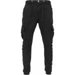Urban Classics Washed Cargo Twill Jogging pants černé – Zboží Dáma