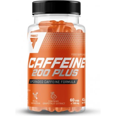 Trec Nutrition Caffeine 200 Plus 60 kapslí