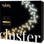 TWINKLY Smart LED vánoční řetěz Cluster TWC400GOP-BEU 6m WiFi – Hledejceny.cz