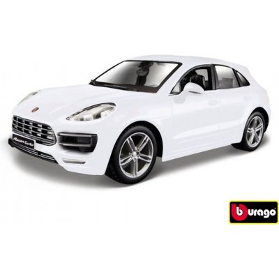 Bburago Plus Porsche Macan metalíza bílá 1:24 – Zbozi.Blesk.cz