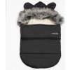 Fusak New Baby Luxusní zimní s kapucí s oušky Alex Wool černý
