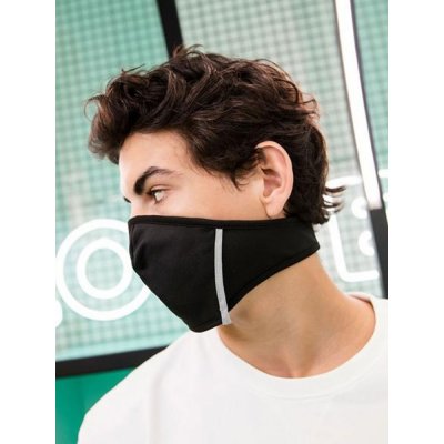 Closca Mask v2, stylová rouška s pouzdrem, černá – Zboží Dáma