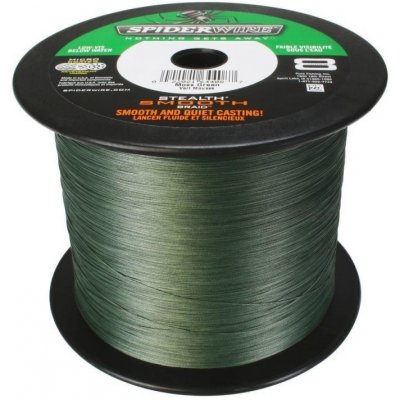 Spiderwire Šňůra Stealth Smooth 8 Green 1m 80lb 0,40mm MGRN – Hledejceny.cz