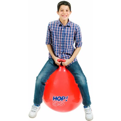 Gymnic Skákací míč Hop červený 55 cm – Sleviste.cz