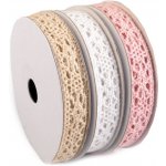 Bavlněná krajka mix šíře 13 mm - 3x5m Barva: mix č.2 – Zboží Mobilmania