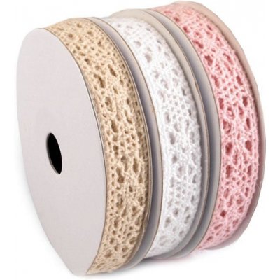 Bavlněná krajka mix šíře 13 mm - 3x5m Barva: mix č.2 – Zboží Mobilmania