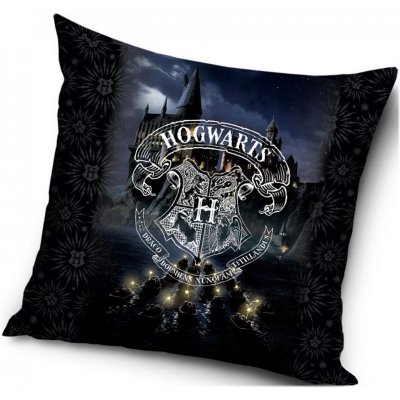 Carbotex Polštář Harry Potter erb Hogwarts 40x40 – Zbozi.Blesk.cz