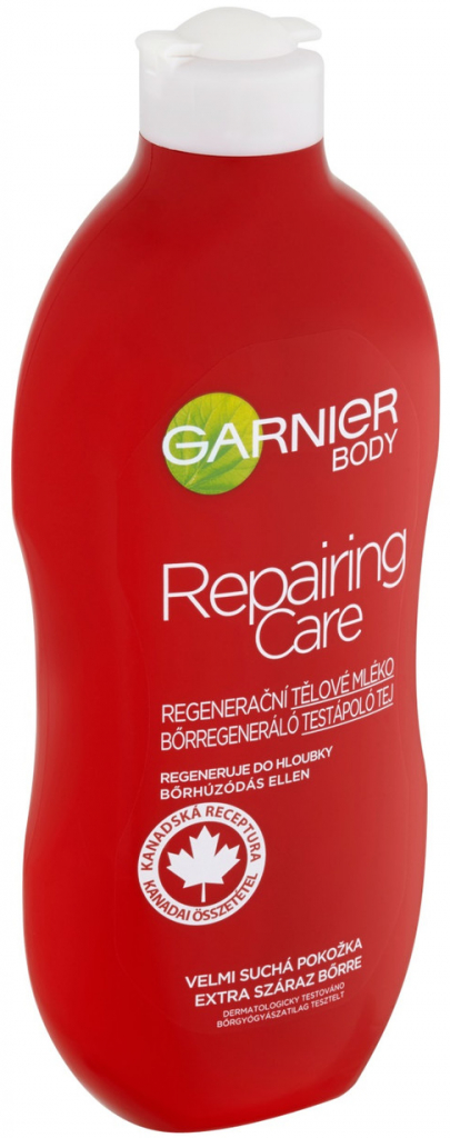 Garnier Repairing Care regenerační tělové mléko pro velmi suchou pokožku  400 ml od 106 Kč - Heureka.cz