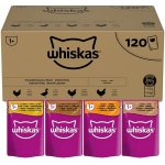 Whiskas kapsička Drůbeží hody v želé 120 x 85 g – Hledejceny.cz